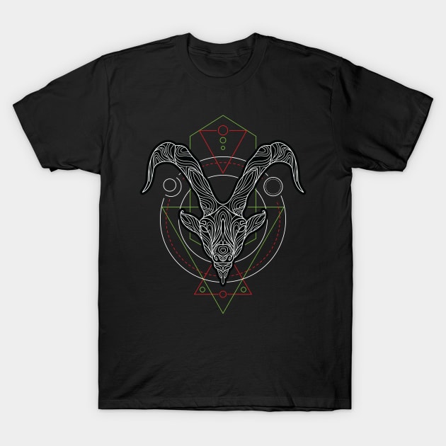 Zodiac Capricon T-Shirt by Dojaja